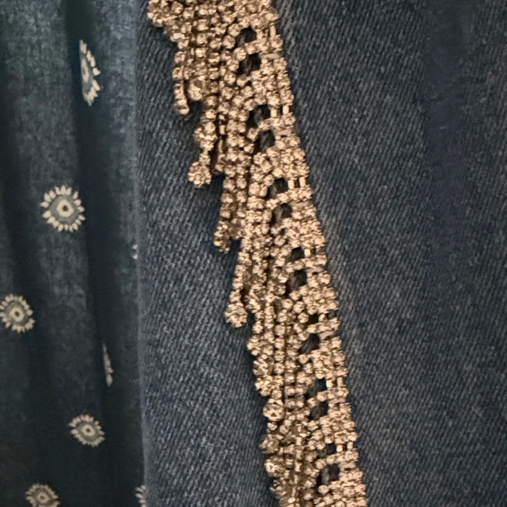 Superdown Raya Rhinestone Fringe Jacket - Picture 6 of 6